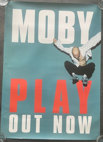 Moby 1999 play werbeposter - 1999,