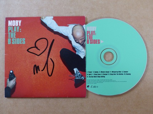 Moby autografo firmato - autografo, su