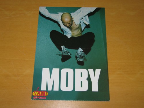 Moby play promo postcard - promo,